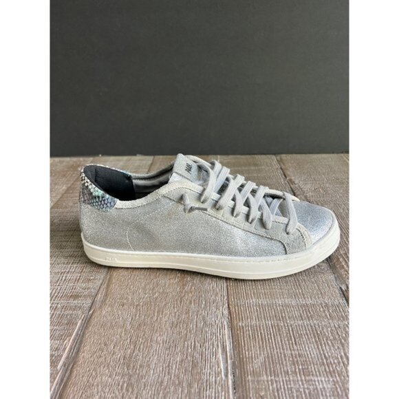 NWOB P448 Women's Johnny-W Sneaker, Glitter Ice SIZE 39 - Picture 8 of 9